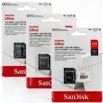 SanDisk Ultra 256GB Micro SDXC Memory Card Full HD Video-0