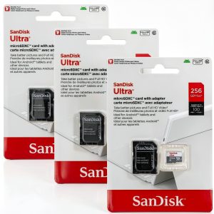 SanDisk Ultra 256GB Micro SDXC Memory Card Full HD Video-0