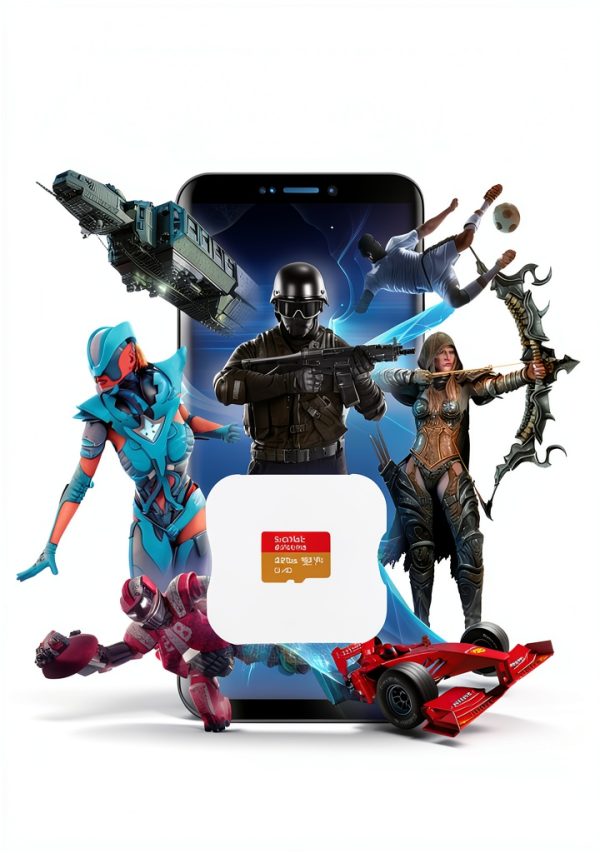 SanDisk 256GB Extreme microSDXC Card Mobile Gaming A2-3