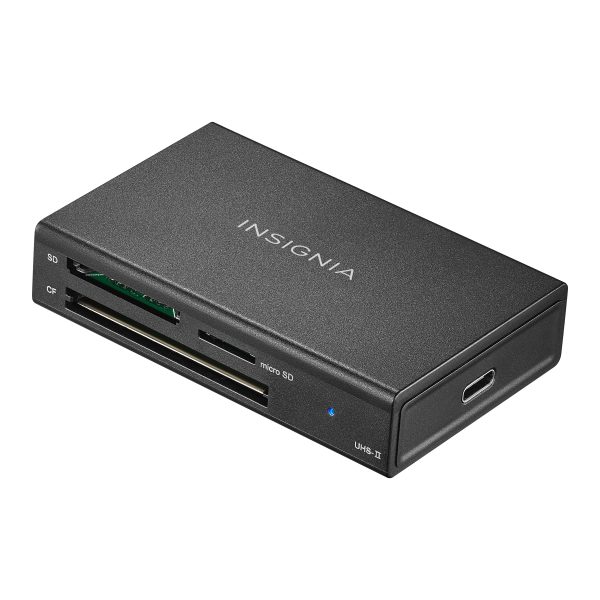 Insignia NS-CRDAC1-B USB-C Card Reader CompactFlash SD-1