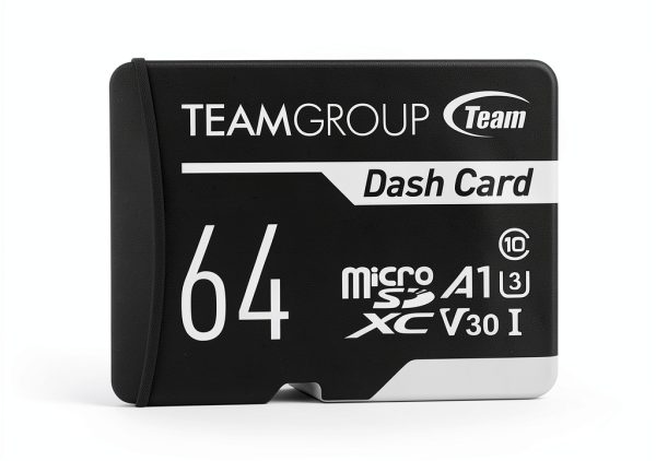 Team Dash Cam Memory Card 64GB microSDXC UHS-I U3 V30-0