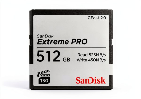 SanDisk Extreme Pro CFast Card 512GB 4K Video Recording-0
