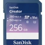 SanDisk Creator SD UHS-II Card 256GB High Speed Memory-0